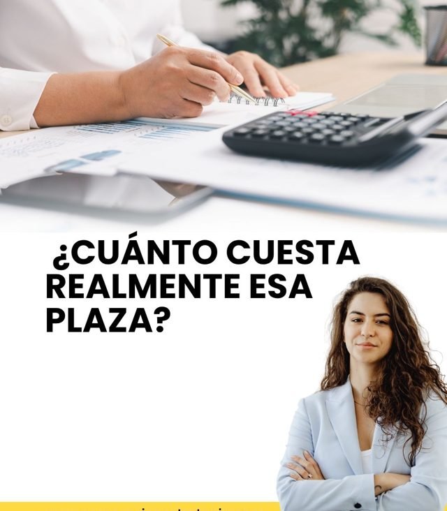 Costo real de una plaza